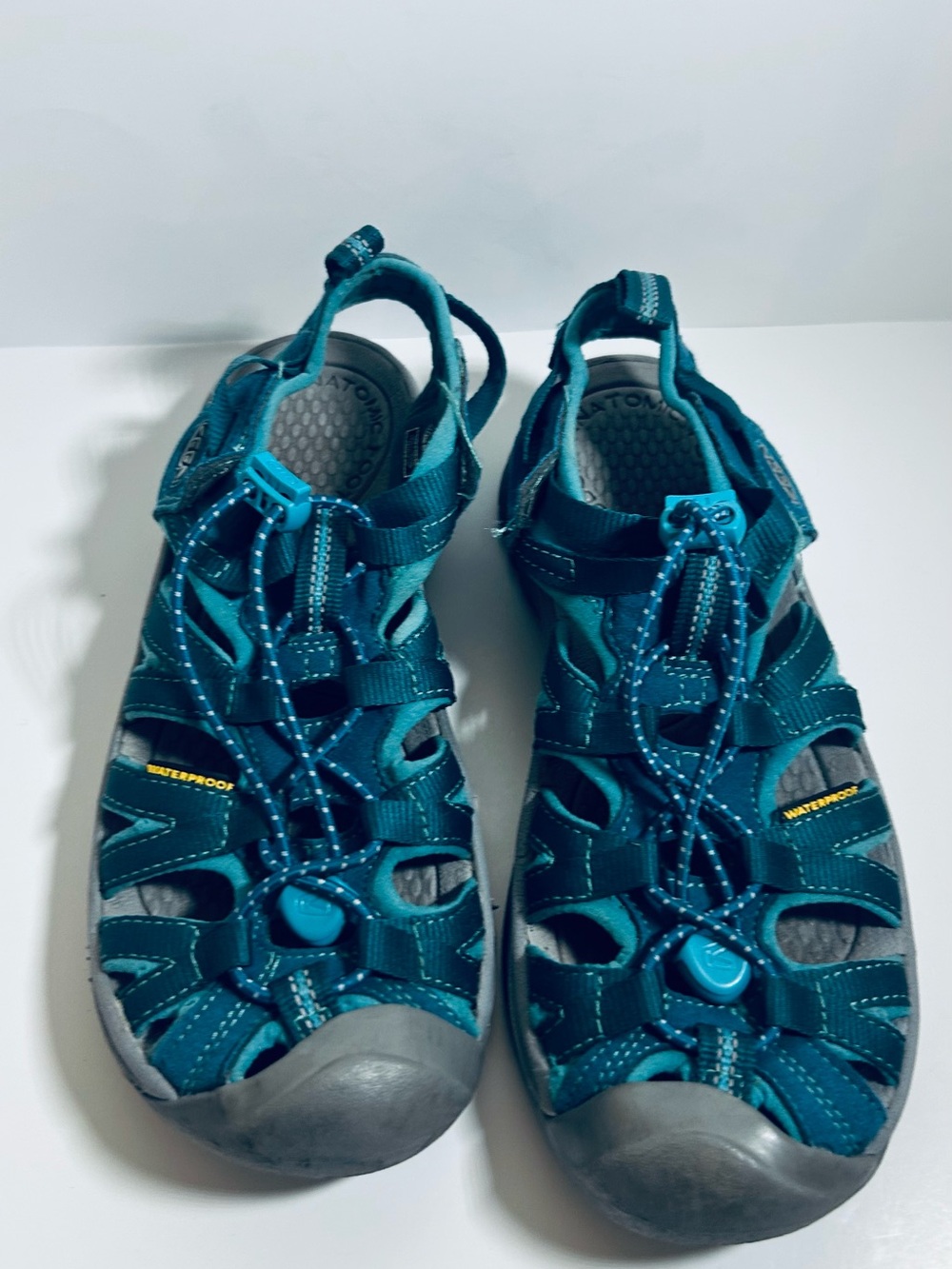 Keen Teal Open-Toe Waterproof Women’s Sandals